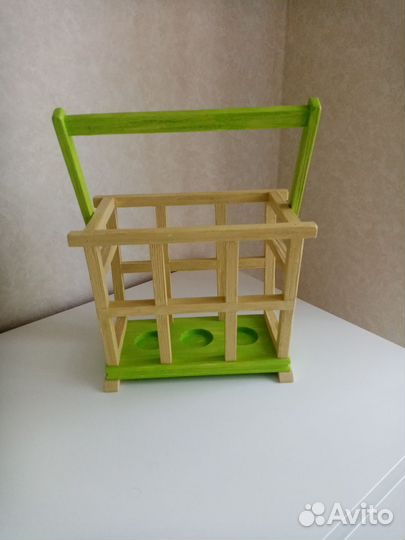 Подсвечник деревянный