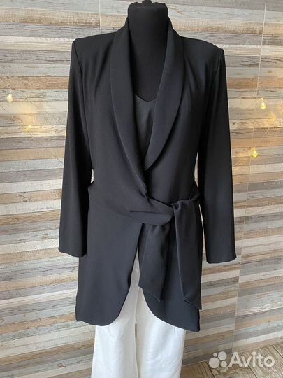 Zara 42-44 жакет топ блузка