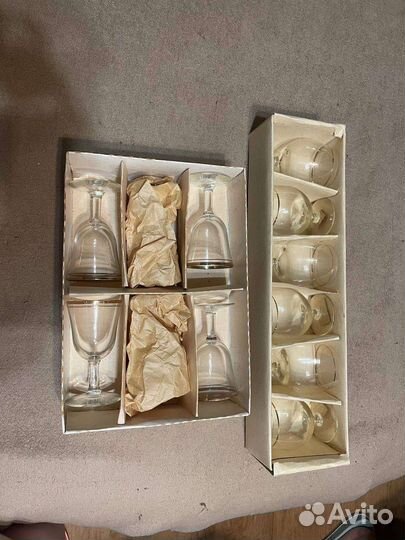 Фужеры стекло СССР