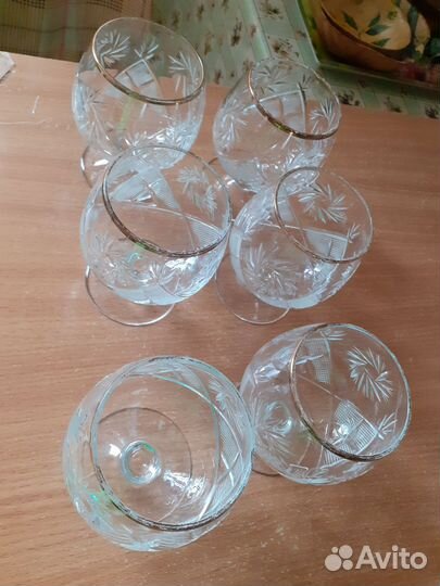 Хрустальные фужеры