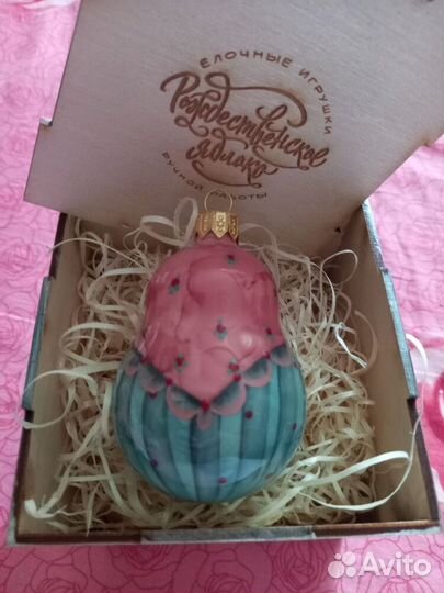 Елочная игрушка матрешка ря