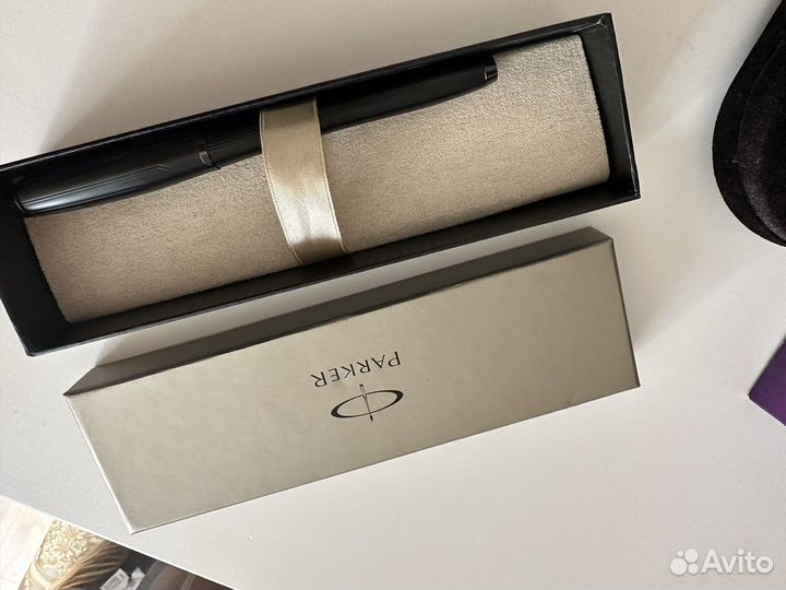 Ручка parker роллер im royal monochrome titanium