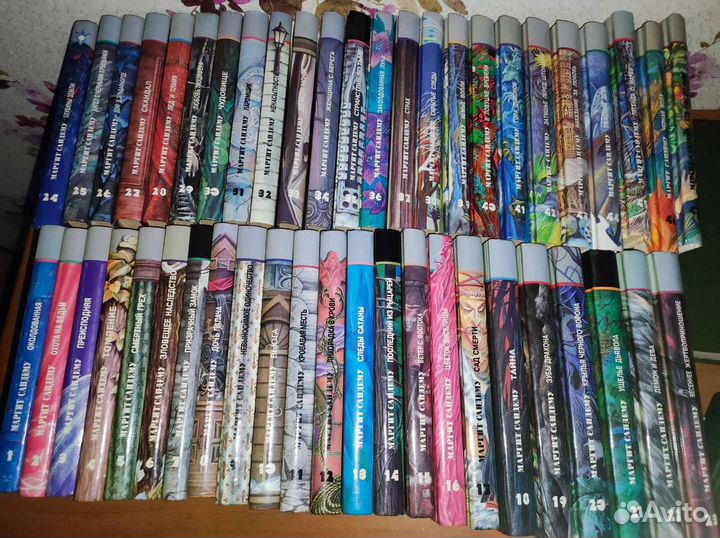 Люди льда, Маргит Сандему, 47 книг