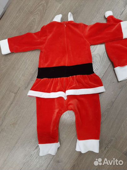 Новогодний костюм санта клауса