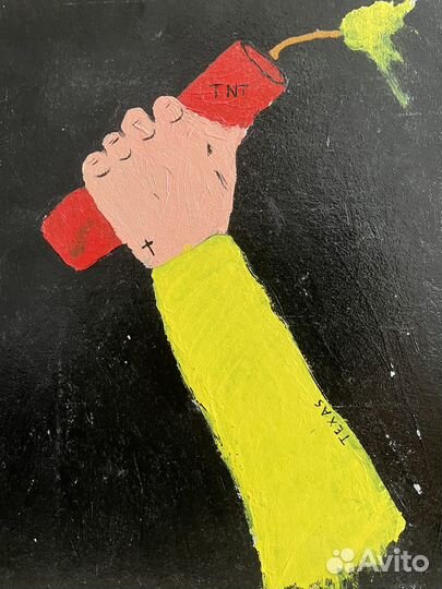 Картина акрилом 