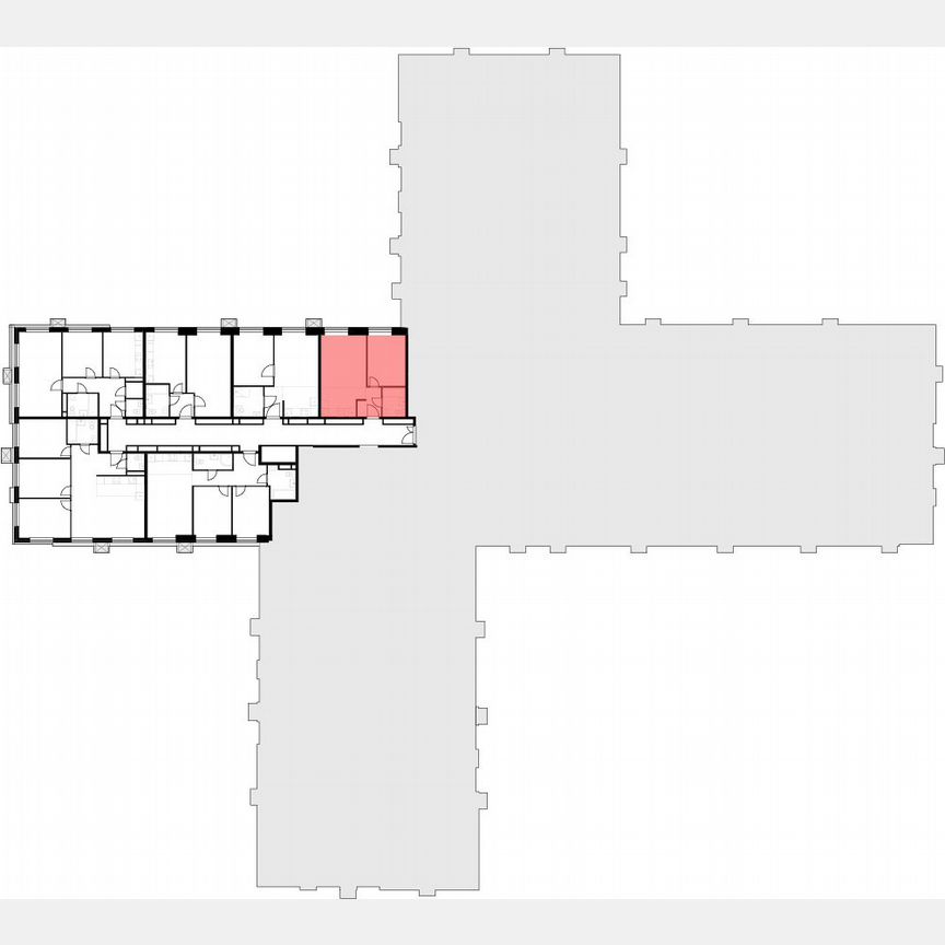 1-к. апартаменты, 38,8 м², 27/30 эт.