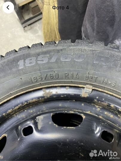 Комплект зимних колес r14