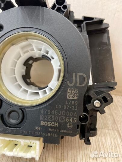 Подрулевой шлейф (улитка) Nissan Qashqai J10E