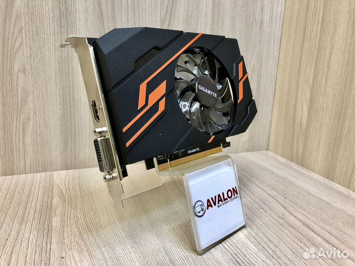 Видеокарта gigabyte GeForce GT 1030 OC gddr5
