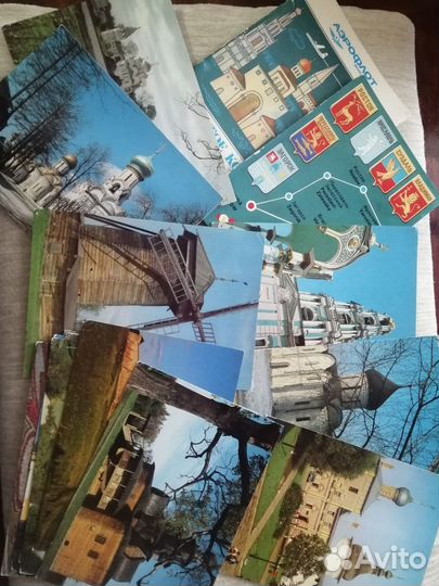 Набор открыток СССР - 6 Аэрофлот