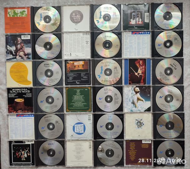 Jethro Tull cd диски фирменные