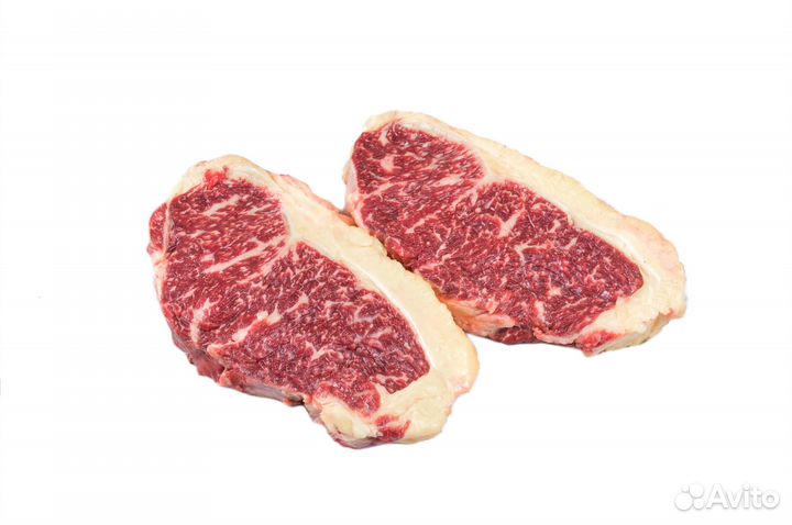 Стейк Стриплойн из мраморной говядины