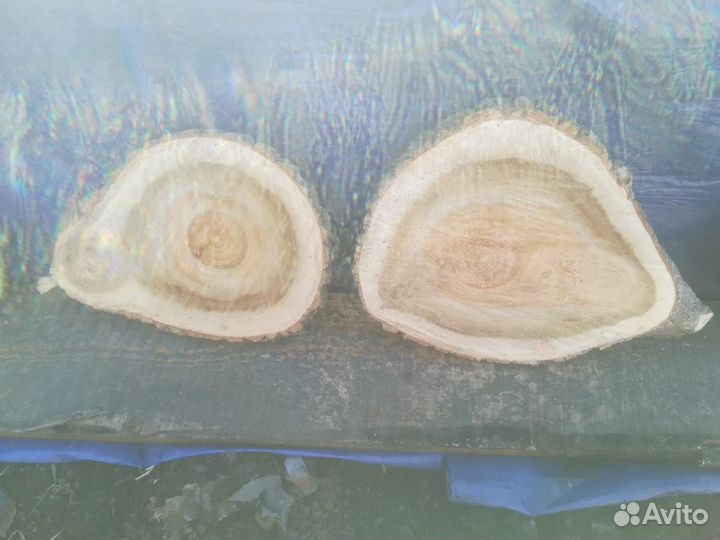 Круги из стволов дерева