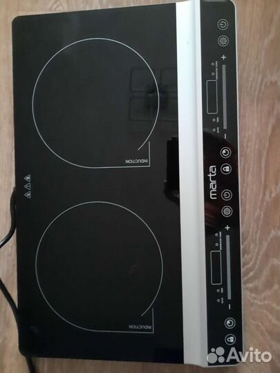 Индукционная плита 2 конфорки настольная