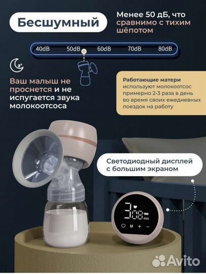 Молокоотсос электрический новый