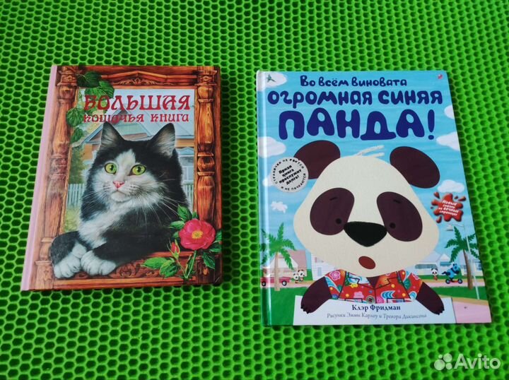 Детские книги/Большая кошачья книга/Огромная панда