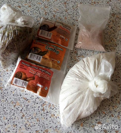 Набор корма для улиток