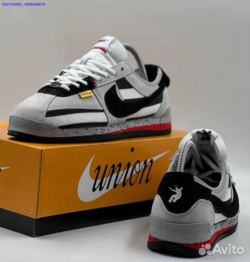 Кроссовки Nike Cortez Union Grey (Арт.13887)