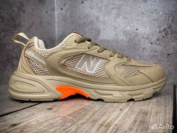 Кроссовки New Balance 530 бежевые