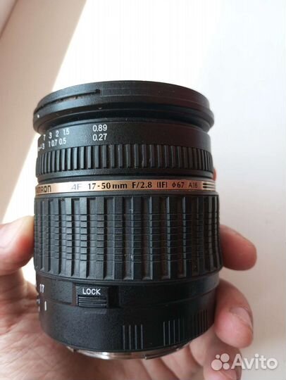 Объектив Tamron 17-50mm 2.8, для canon