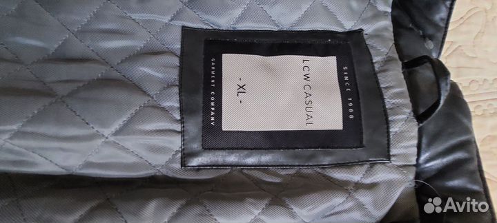 Куртка мужская кожзам