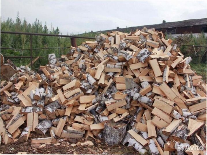 Дрова колотые