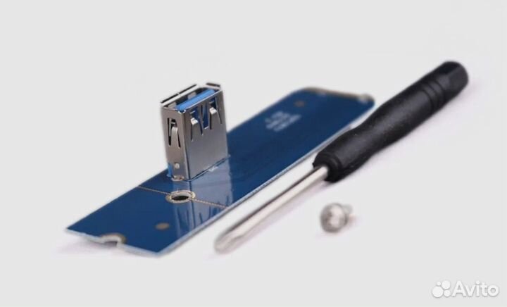 Рейзер pci-e molex, 6 pin