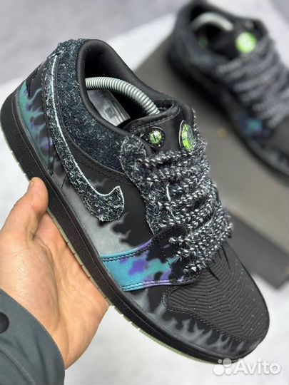 Кроссовки Nike Air Jordan 1 Low GS 'Fortune Fly' (Арт.66721)