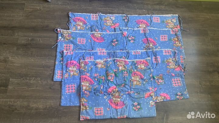 Бортики в детскую кроватку бу