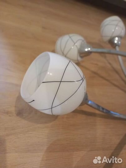 Люстра потолочная подвесная бу