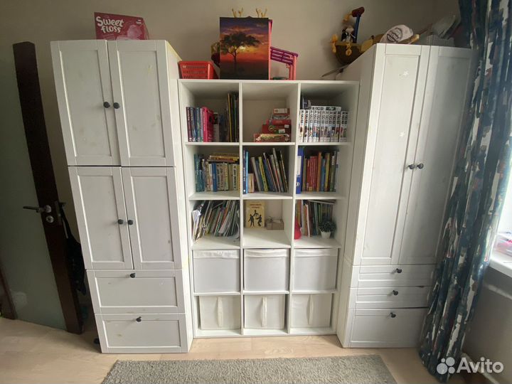 Шкафы и стеллаж IKEA