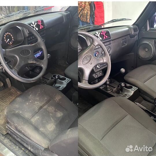 Химчистка салона автомобиля