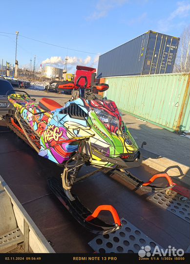 Ski-do summit x expert 154 850 e-tec turbo