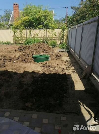 Установка канализации септик под ключ