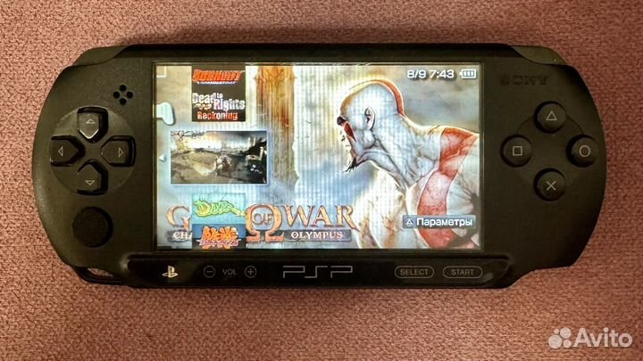 Sony psp e 1008 прошитая