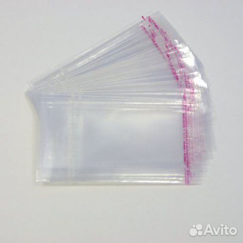 Пакет пп с клеевым клапаном 150х180(220) мм