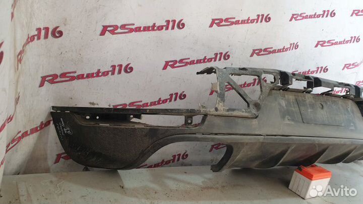 Юбка бампера задняя Porsche Macan