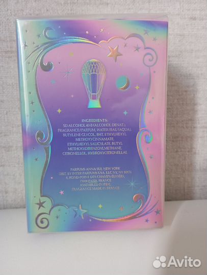 Духи Anna sui cosmic sky 30мл оригинал новые