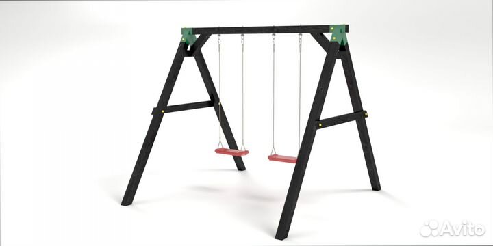 Качели для детей Сава Black с гарантией