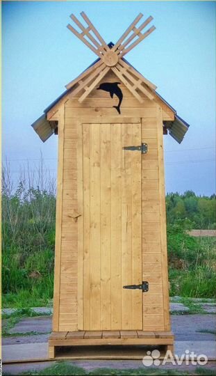 Дачный туалет с установкой Ъ545