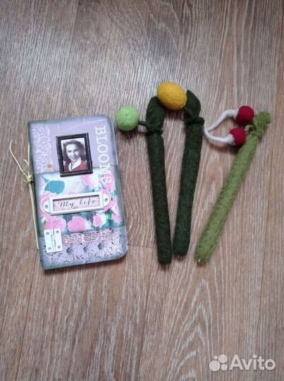 Ручки ручная работа валяльные