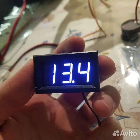 Вольтметр амперметр до 10 Ампер шунт установлен