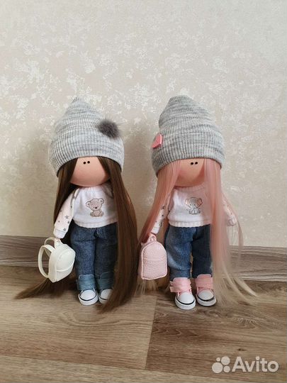 Текстильная кукла Тильда