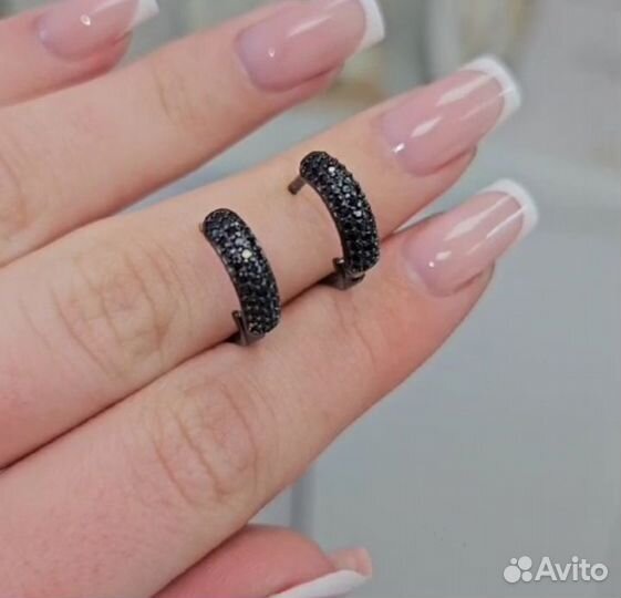 Серебряные серьги