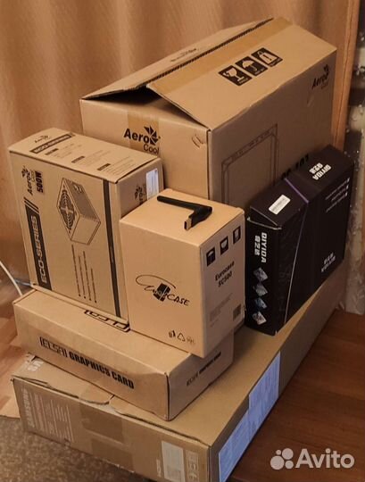 Комп 20 потоков Radeon RX6600 + Монитор