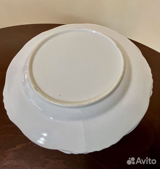 Антикварная тарелка. Кобальт. Англия