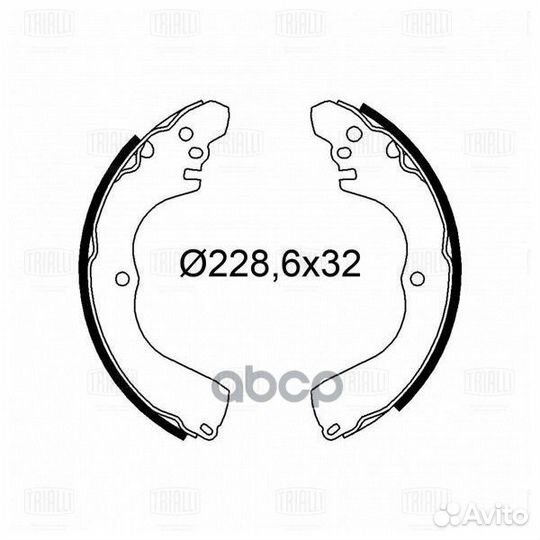 Колодки тормозные Mitsubishi Outlander (CU) 03