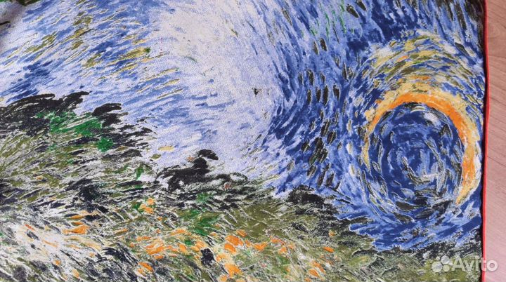 100 шёлк. Платок или картина в рамку