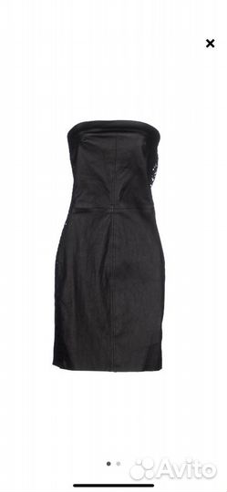 Кожаное платье