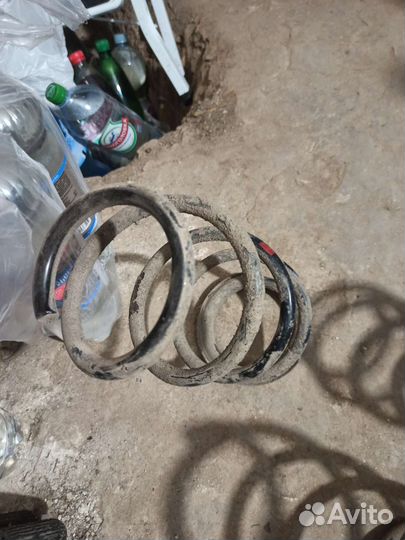 Пружины на Solaris Rio оригинал 4 шт